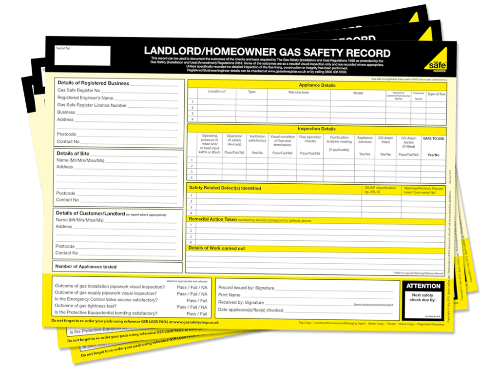 Landlord Gas Safety Certificate
