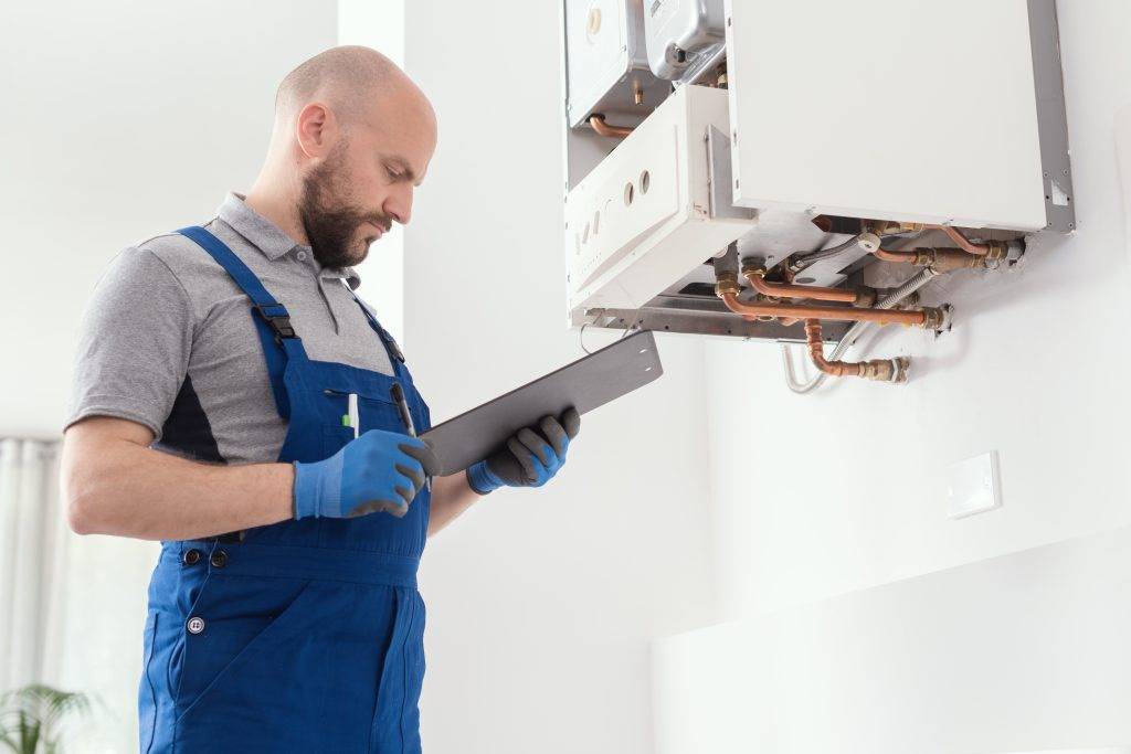 Local boiler servicing